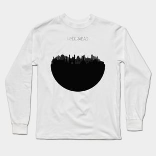 Hyderabad Skyline Long Sleeve T-Shirt